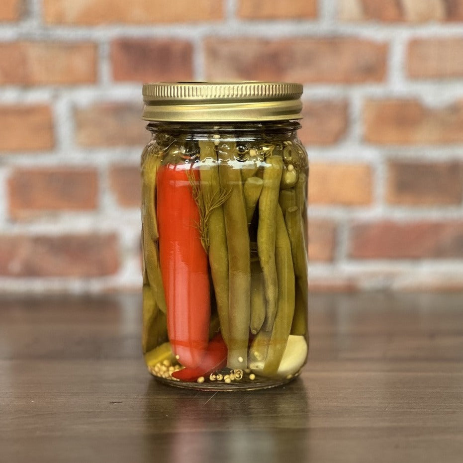 Spicy Pickled Beans